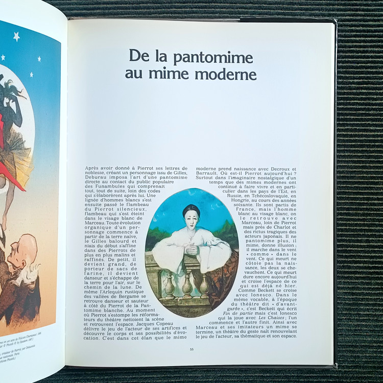 Le théâtre du geste: mimes et acteurs تئاتر ژست: میمها و بازیگران، به ویراستاری ژاک لوکُک (فرانسوی)